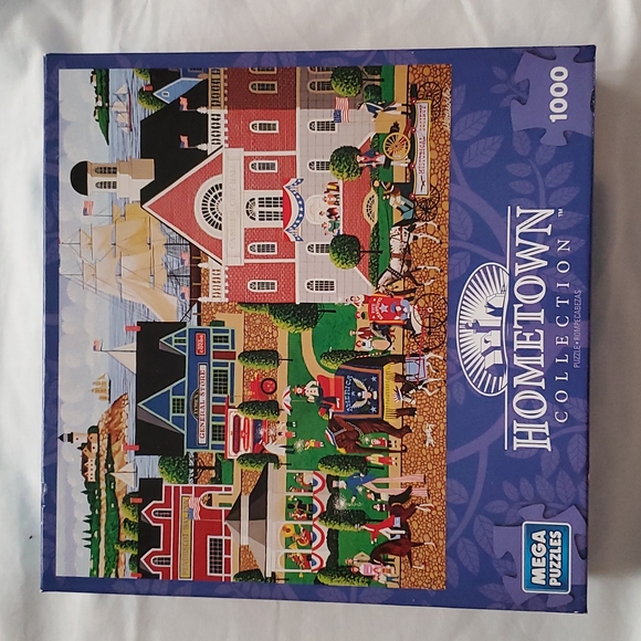 A Set of Two Hometown Mega Puzzles, 1000-Piece Each - Picture 2 of 4